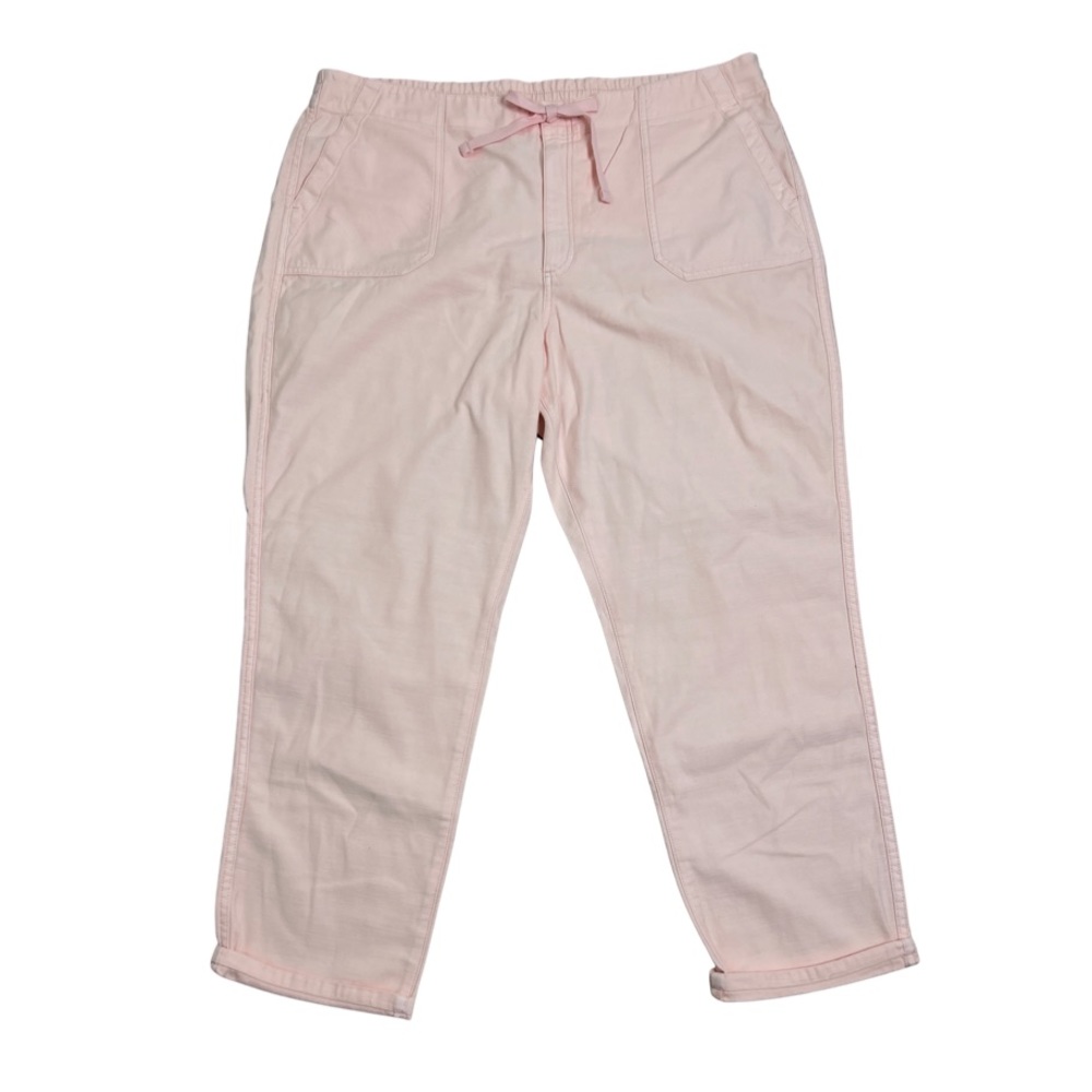 J. Crew Tie-waist Camp Pant Pastel Pink Size XXL NWT